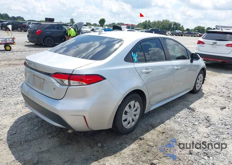 2020 Toyota Corolla L z USA, uszkodzony, nr VIN JTDDPRAEXLJ066386